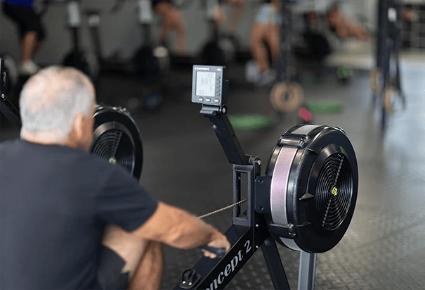 Members during a small-group CrossFit class in downtown Augusta